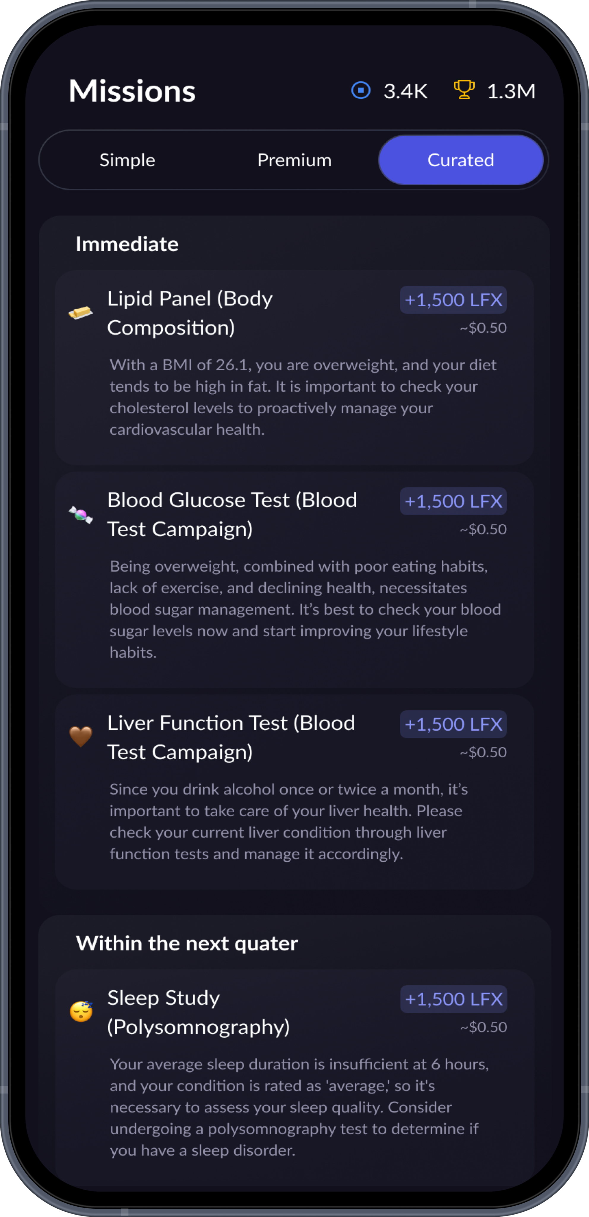 Curated Recommendations